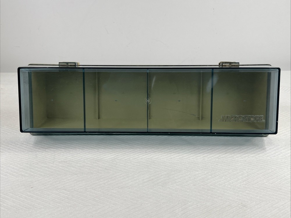 Vintage Microstore 3.5" Floppy Disk Storage