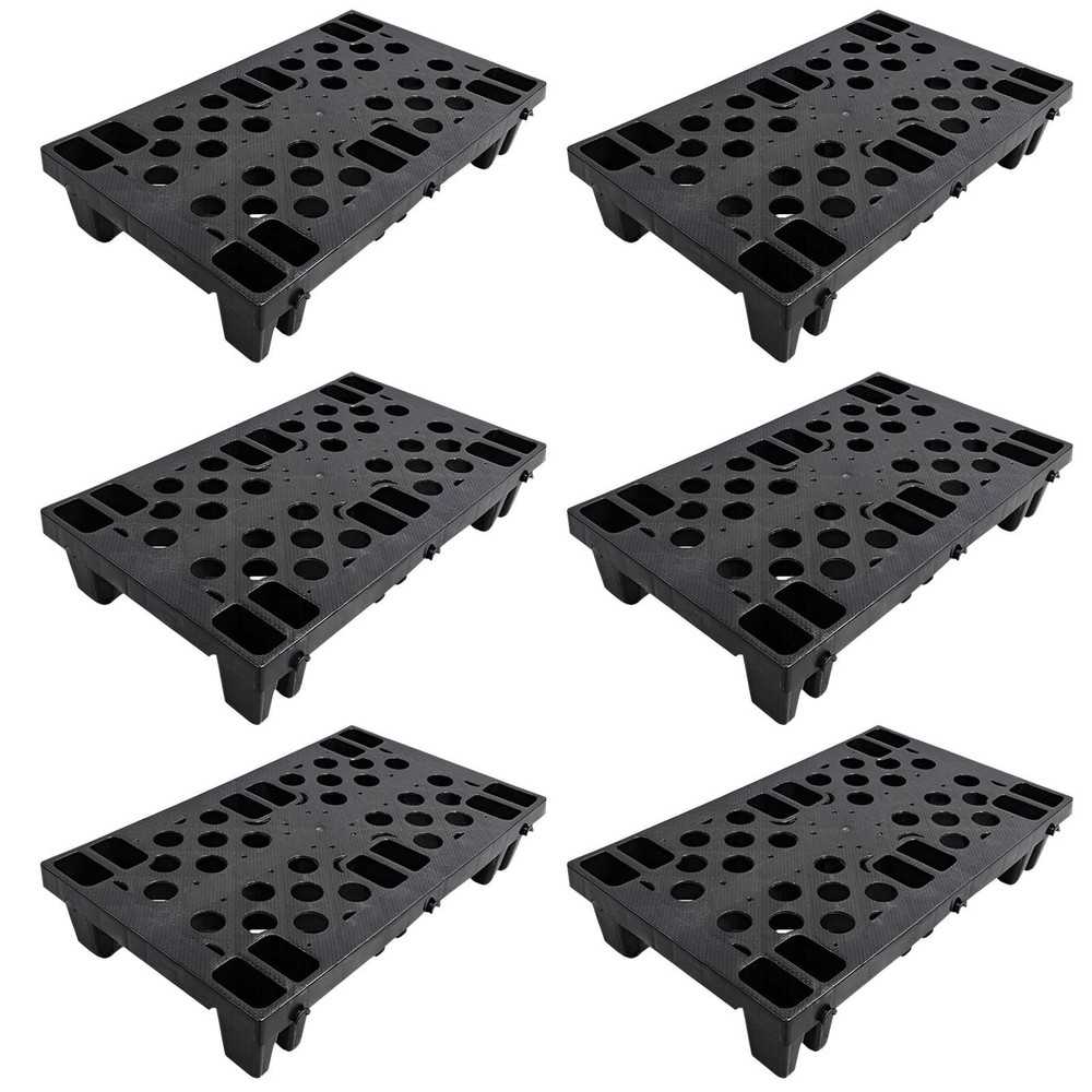 Plastic Pallets, Lightweight Moisture-Proof Floor Pallet, Interlocking with B...