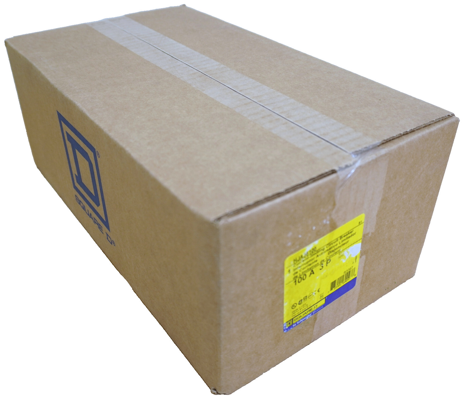 HJA36100 Square D 100 Amp Circuit Breaker NEW in Factory Sealed Box