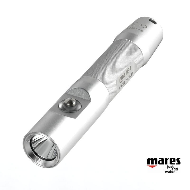 Mares EOS 10 LR cree rechargeable diving torch with bag