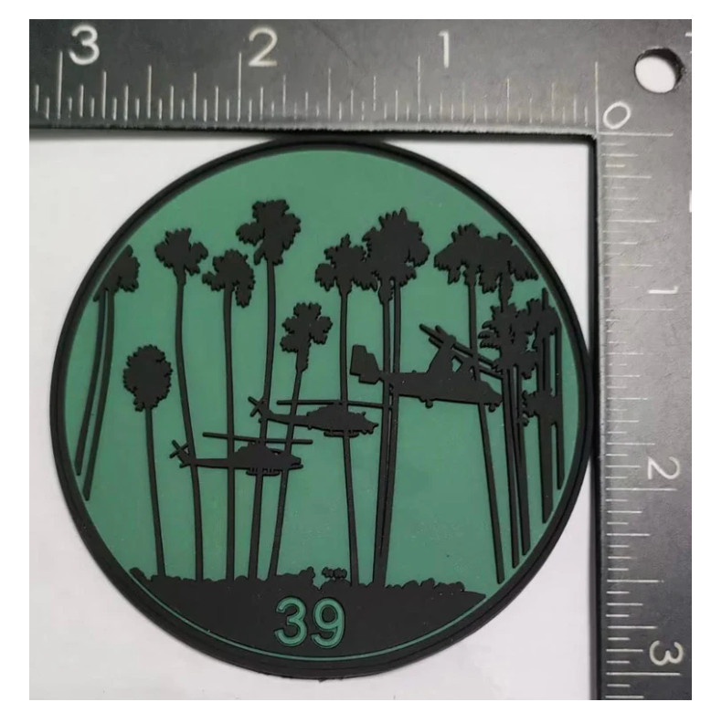 MARINE CORPS MAG-39 PVC PATCH HOOK & LOOP
