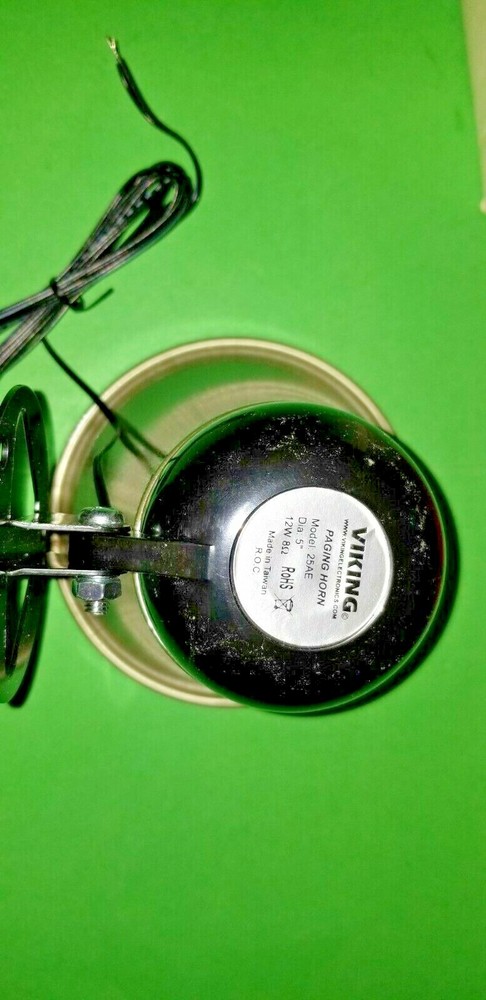 Viking 25AE PAGING HORN 8ohm 12 Watt Compact 5" Diameter