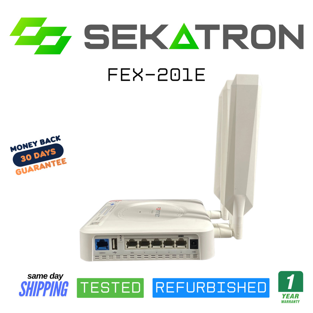 📡 Fortinet FEX-201E • LTE / LAN / WAN Indoor Modem • Tested ✅