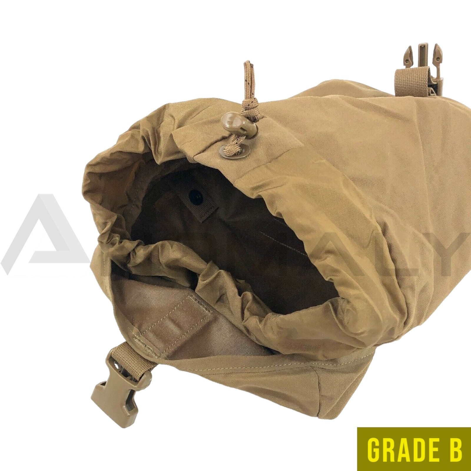 *Lot of 2 Qty* Used USMC FILBE Sustainment Pouch Coyote Brown Molle II FSBE