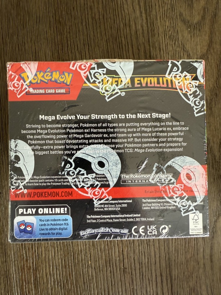 Pokemon Mega Evolution Not Enhanced 36 Pack Booster Display Box SHIPS SAME DAY