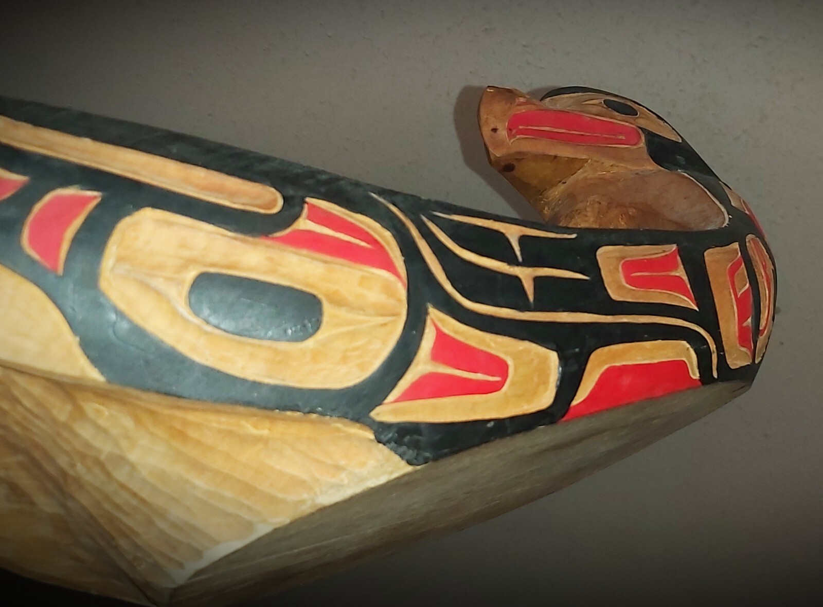Northwest Coast; Haida, Eagle Ceremonial Bowl.