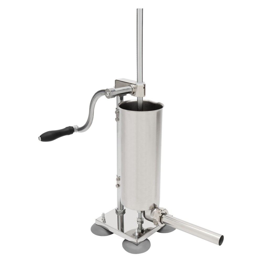 Homemade 8lbs 3.5L Vertical Sausage Stuffer Meat Filler Maker With 8pcs Tubes US