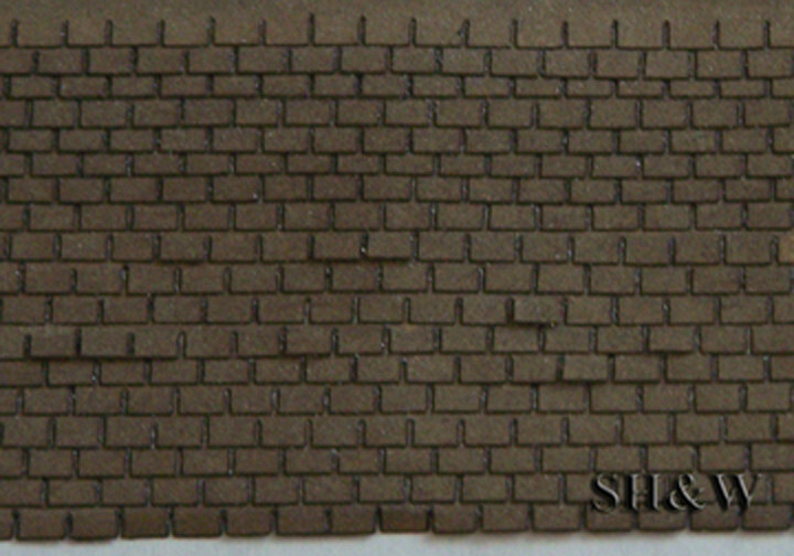 HO SCALE Laser Cut Roofing Shingles