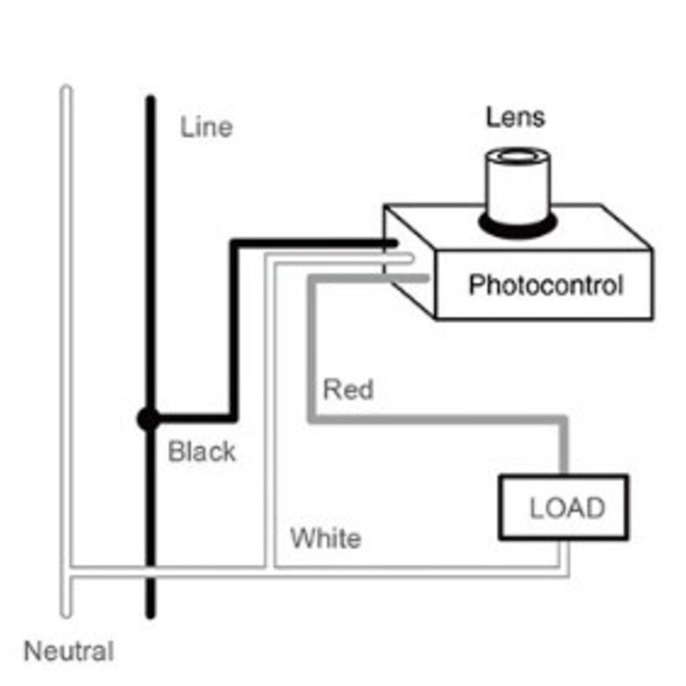 Light Control Switch Sensor 2pcs Automatic Controller 120VAC for Aisle Lighting
