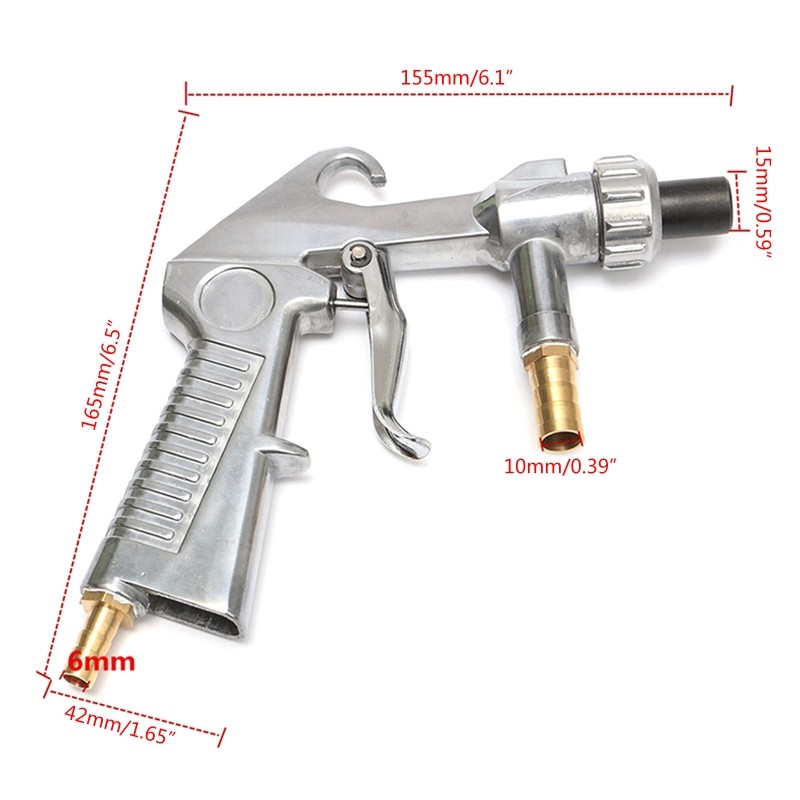 Sand Blaster Kit Practical Sandblaster with Hose Nozzle Tip Abrasive Tool