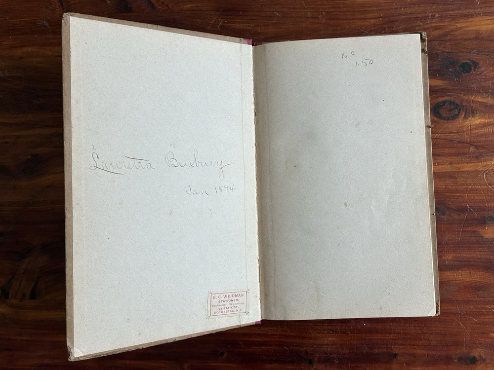 Scott Stamp and Coin Co. Philatelist's Stamp Album 1893 Edition - Empty / Unused