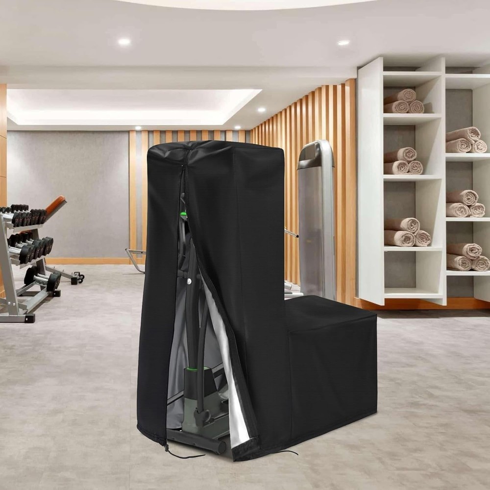 Protective Elliptical Machine Cover - Easy Fit with Zipper and Drawstring