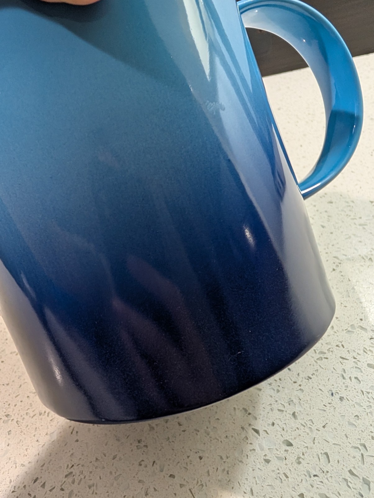 Le Creuset Grand Teapot 1.3 L Azure Blue Blueberry Stoneware NEW