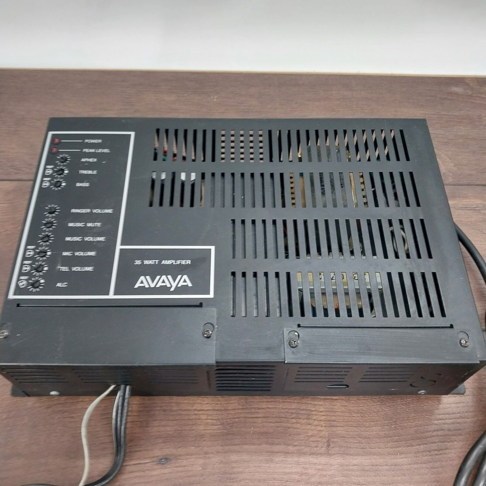Bogen Avaya Paging 35 Watt Amplifier LU35WAMP *UNTESTED* READ