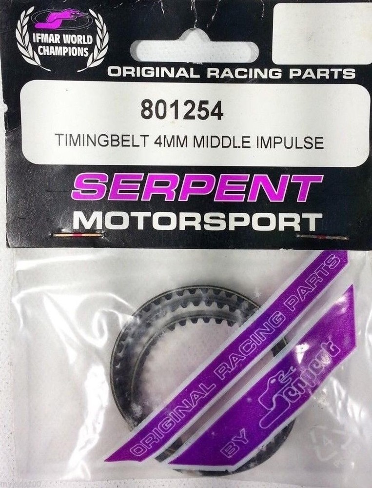 Serpent (SER801254) Timingbelt 4MM Middle Impulse