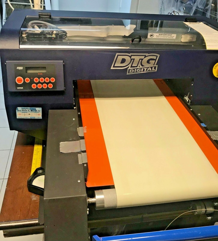 DTG Viper (Direct to Garment Printer)   USE costumer dishing printer
