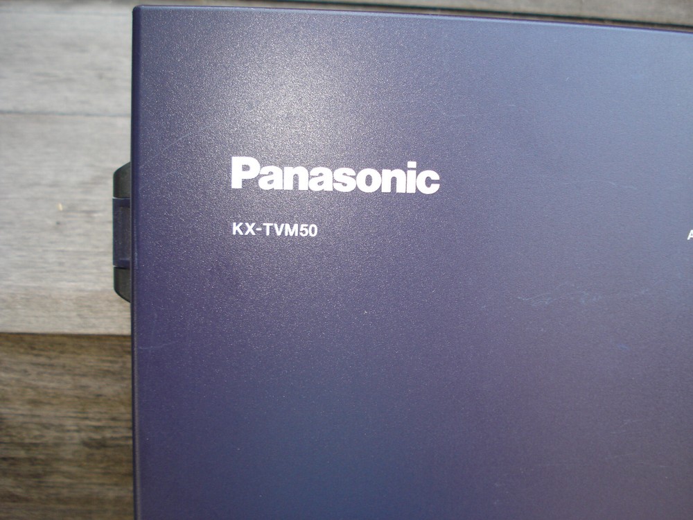 PANASONIC KX-TVM50BX VOICE PROCESSING SYSTEM & AC CONNECTOR ADAPTER