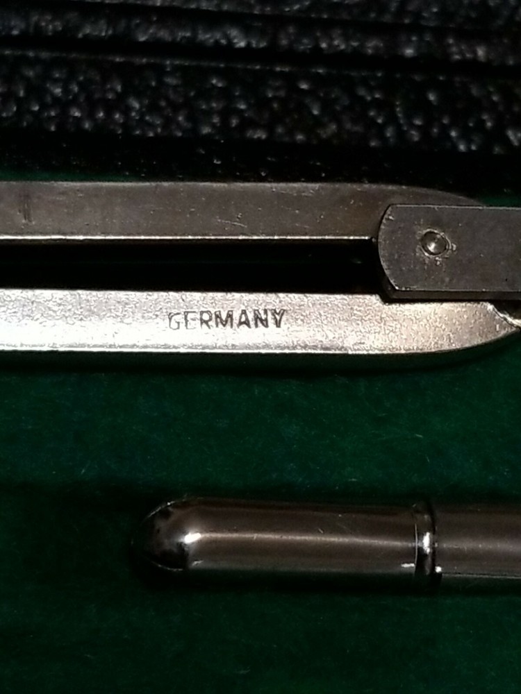 NOS Vintage Precision Supreme Drawing Instruments D64 Drafting Navigation Set