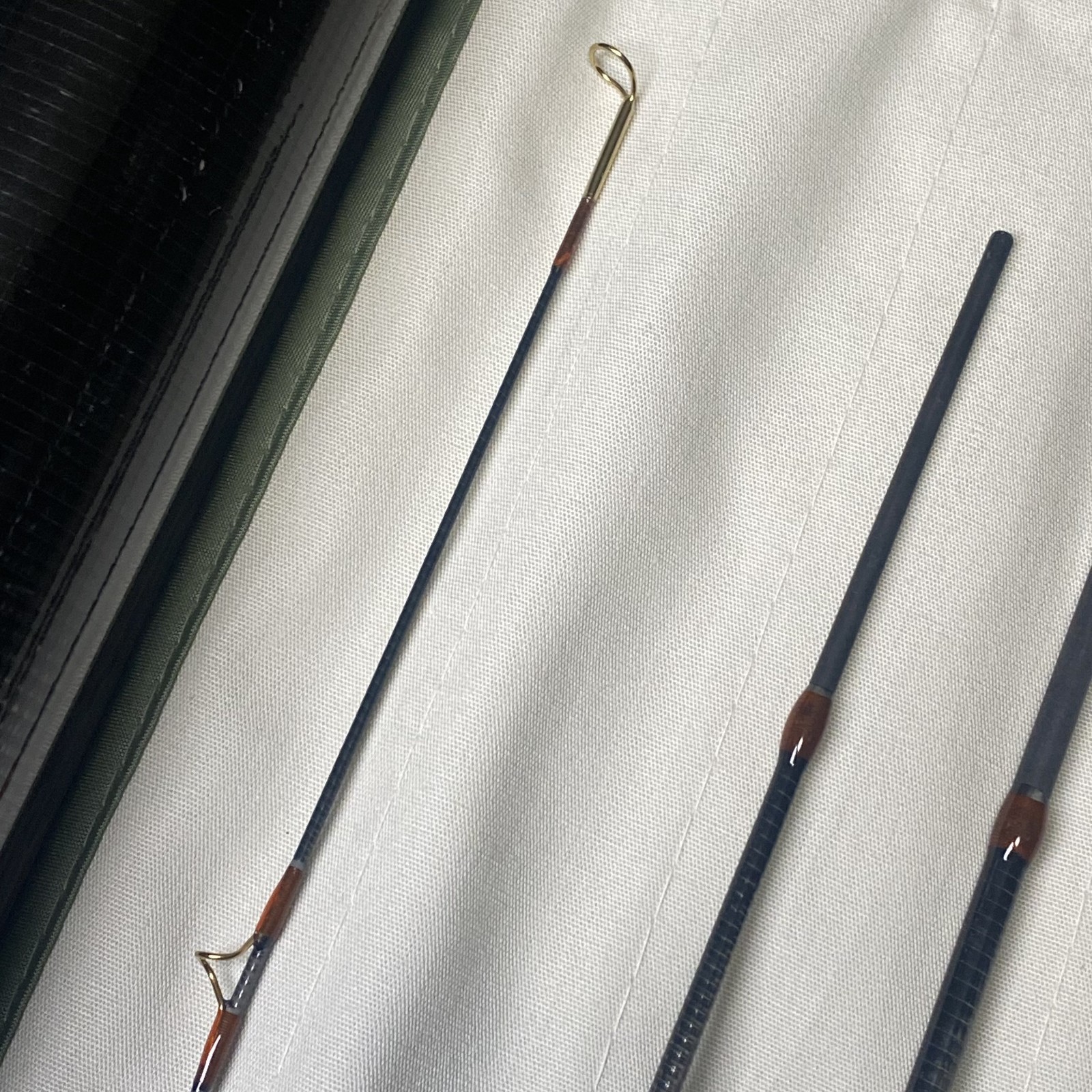 Orvis Superfine TOUCH 763-4 7’6” 3wt Fly rod w/Tube Case Sock Excellent++