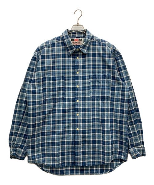 LEVI'S                    Check shirt Blue×White
