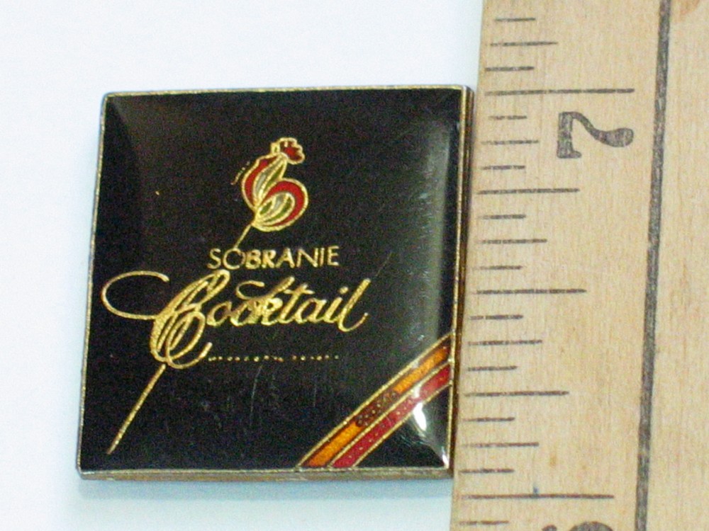 Sobranie Cocktail Cigarette Pin