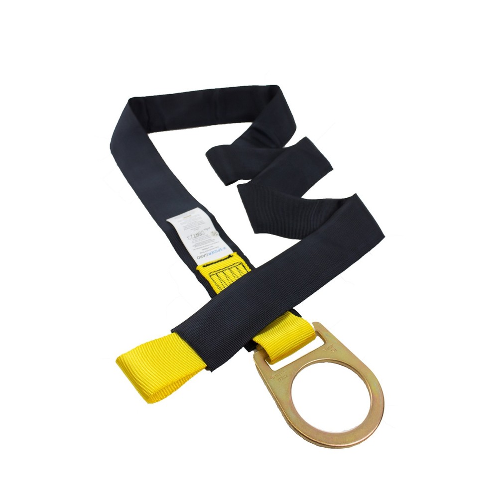 Fall Protection 6-Foot Loop and D-Ring End Concrete Anchor Strap SPA202