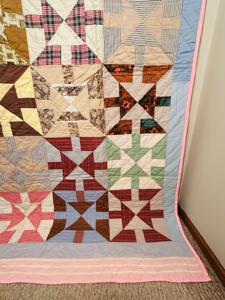 Handmade Patchwork Cotton Quilt