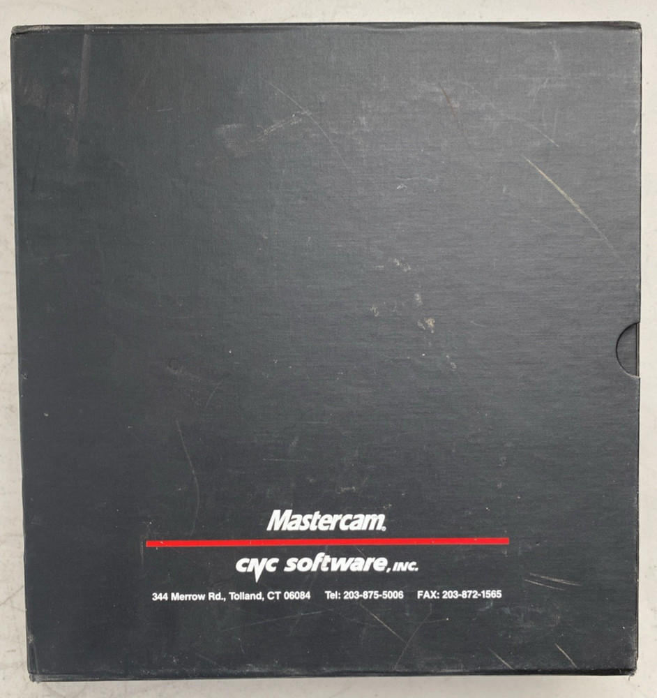 VTG 1991 Mastercam CNC Software Inc Fabrix Reference Manual Version 3.20 No Disk