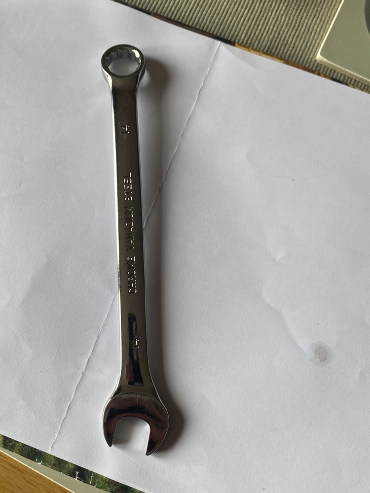 14mm Halfords Advanced Chrome 12 point combi spanner