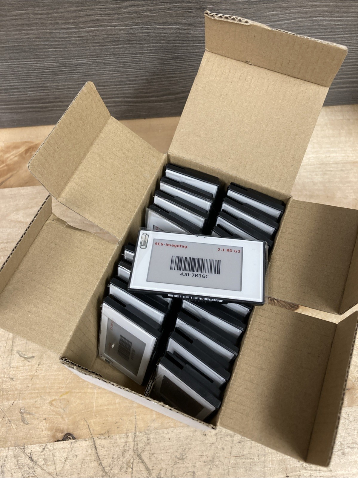 20 Pack SES imagotag e-Ink Price Tags HRD3-0210-A Brand New