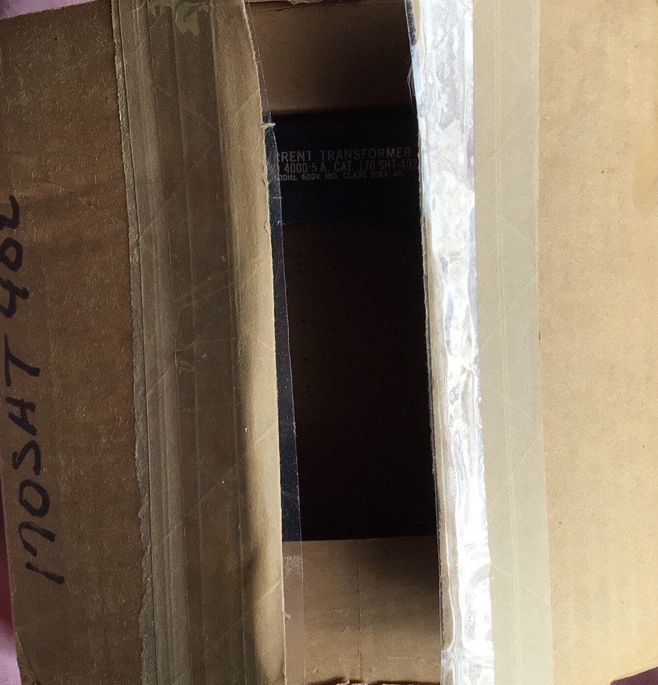 Eicher Richards Current Transformer 170 SHT-402