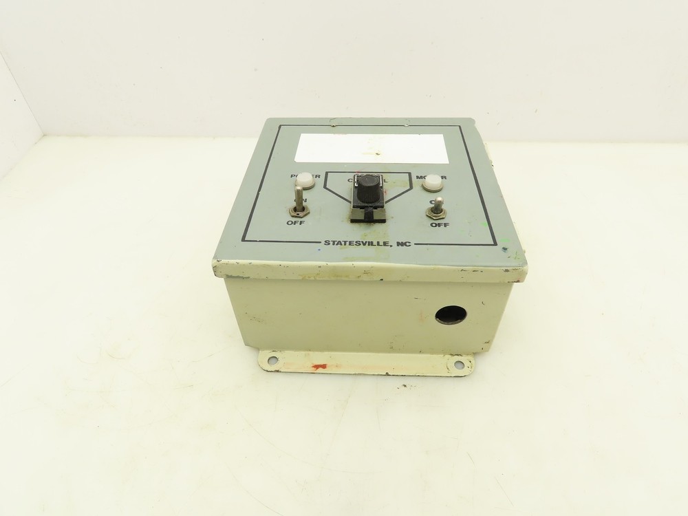 Extron 180-11B Solid State DC Motor Variable Speed 90VDC 1/8HP Control Panel