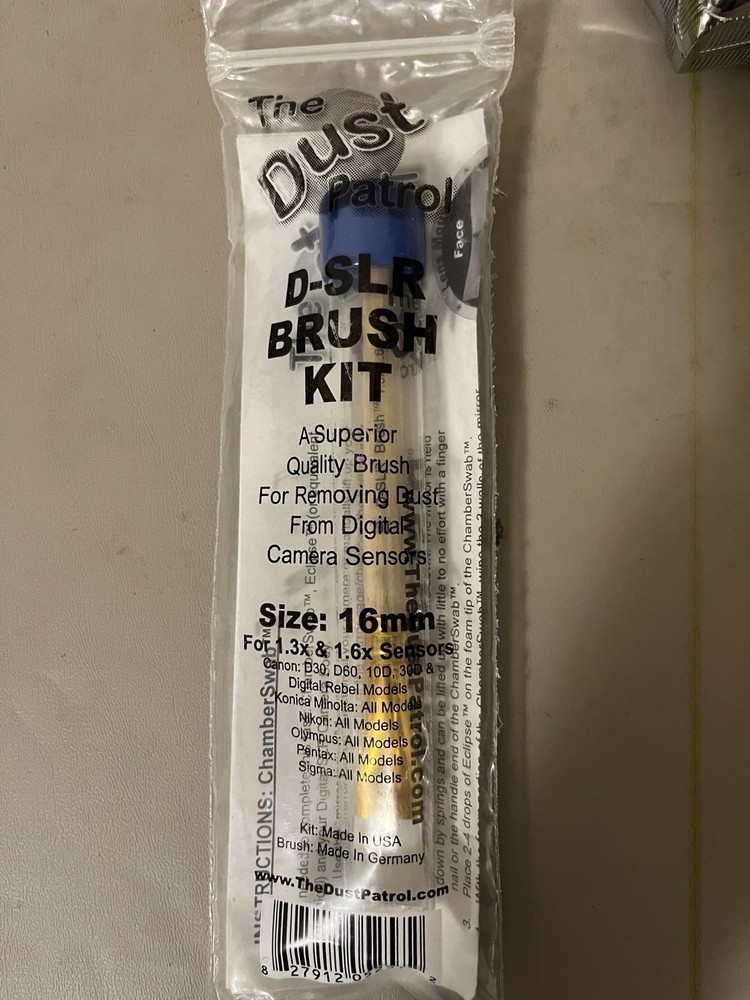 D-SLR Sensor Cleaning Brush, Sensor Swab Ultra Type 2, Eclipse Optic Cleaner
