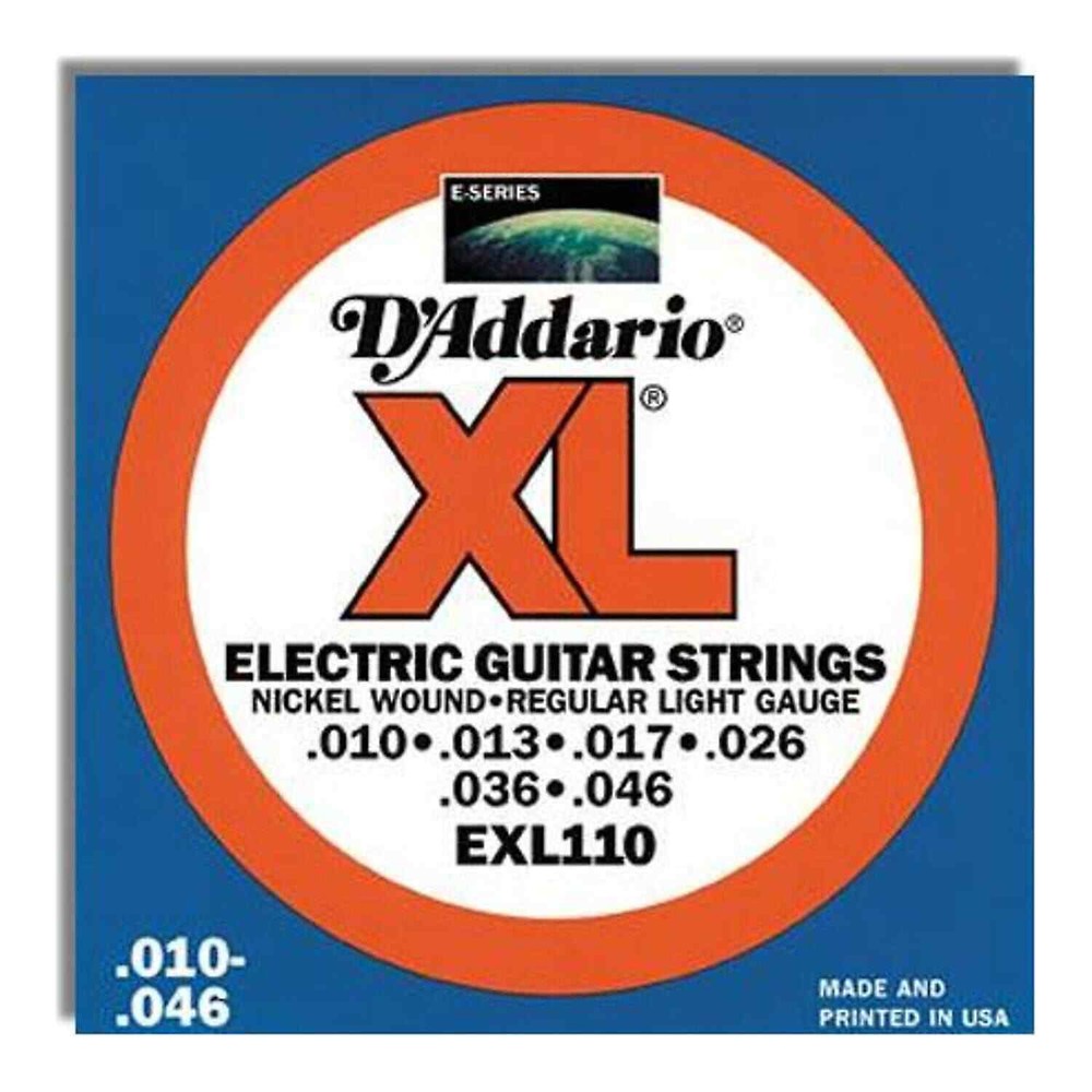 D'Addario EXL110 XL Regular Light Electric Strings (10-46)