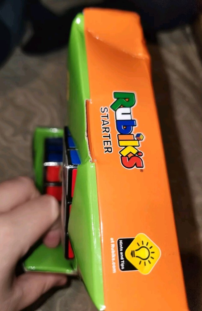 Rubik’s Cube Starter Pack For Beginners Includes Original 3x3 Cube & Edge 3x3x1