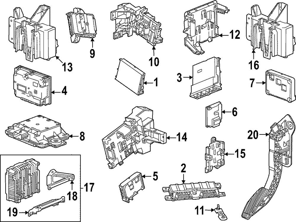 Genuine F Module 86593834
