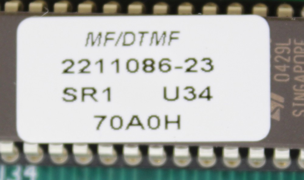 CML Technologies 3210320-3 SR1 MF/DTMF Board 2211086-23