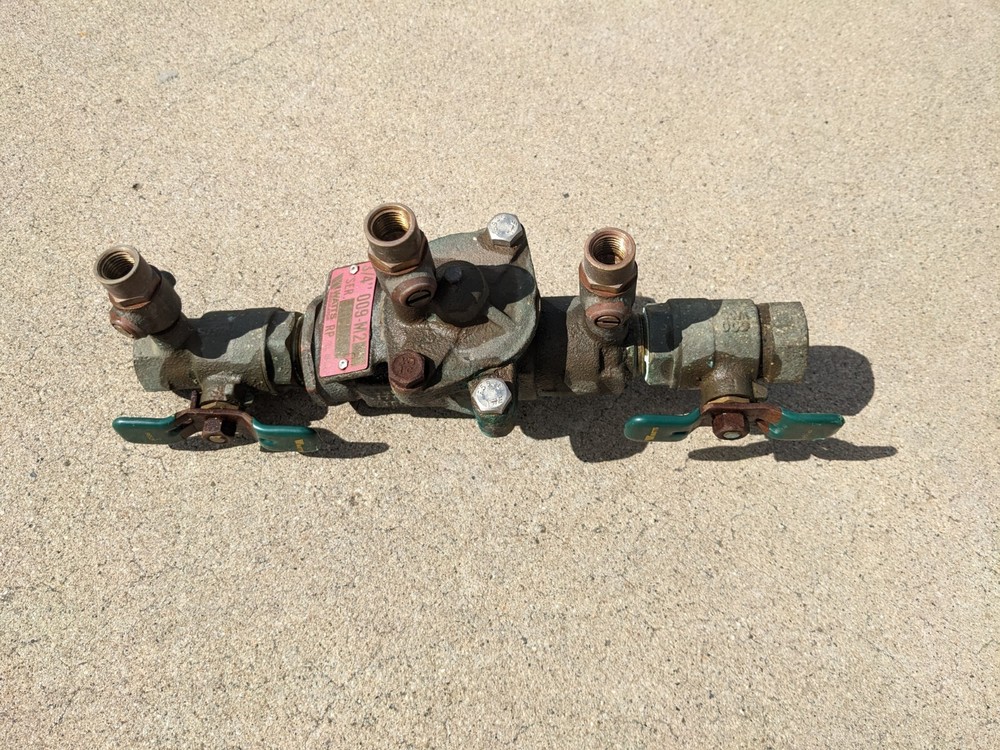 Watts 3/4" backflow preventer, used