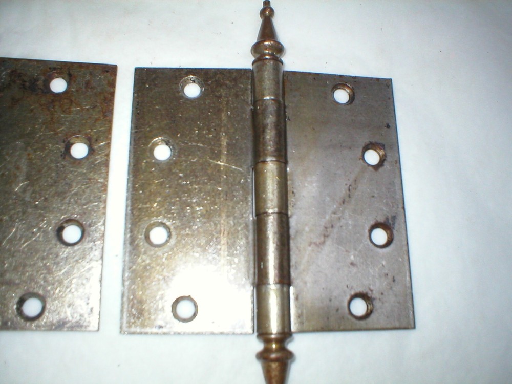 Antique Large Steeple Hinges