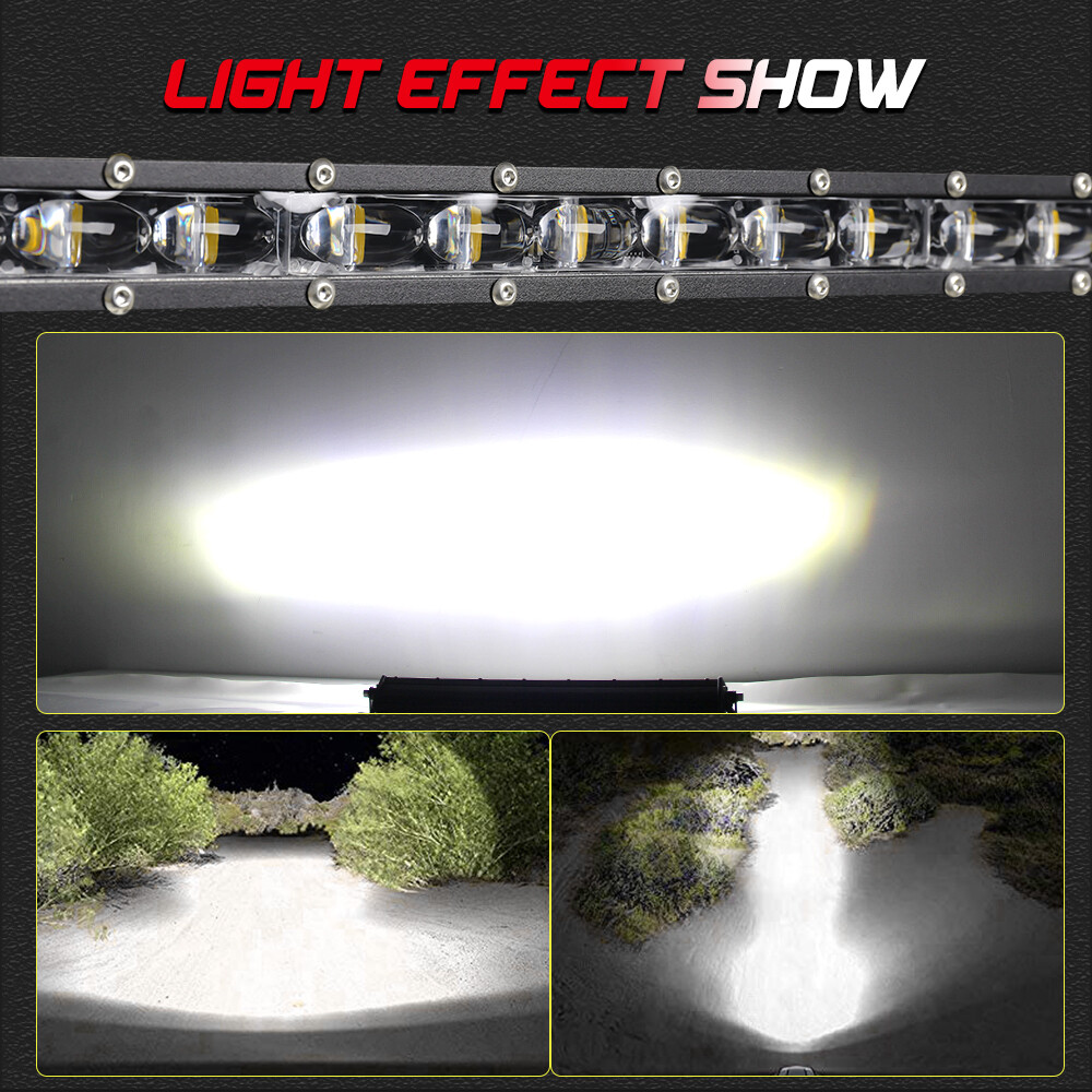 For Can-Am Maverick X3 Roof 6D 50" +7" LED Light Bar+4" Dual Color Pods Wire Kit