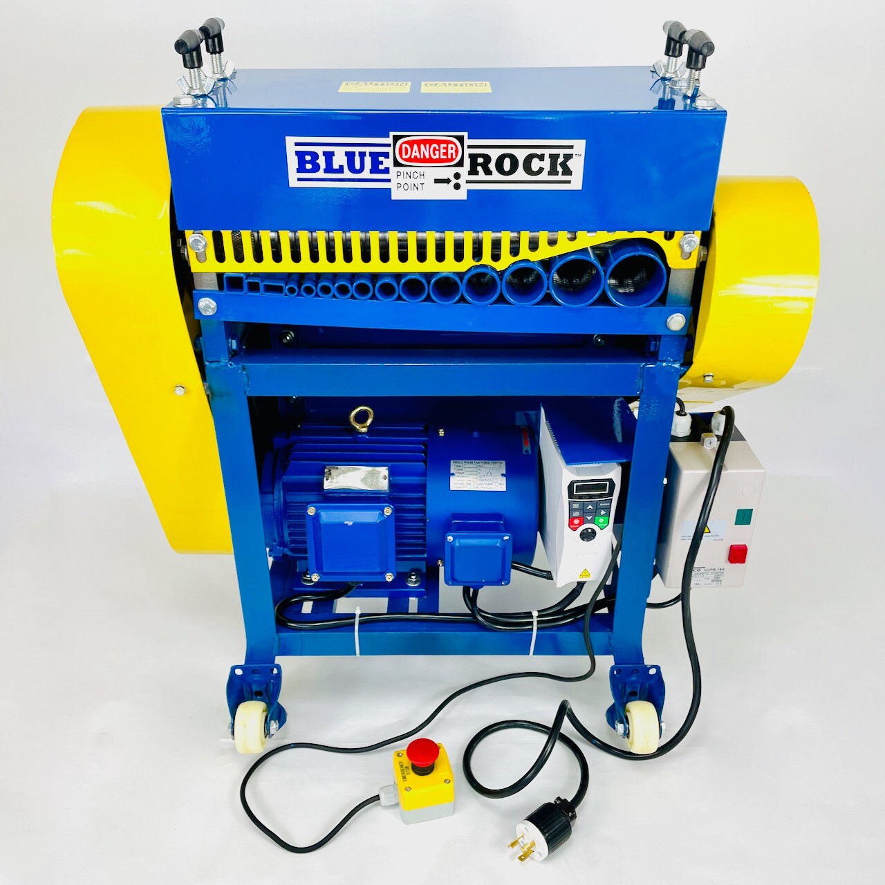 BLUEROCK ® Model 945-VS Variable Speed Wire Stripping Machine Copper Stripper