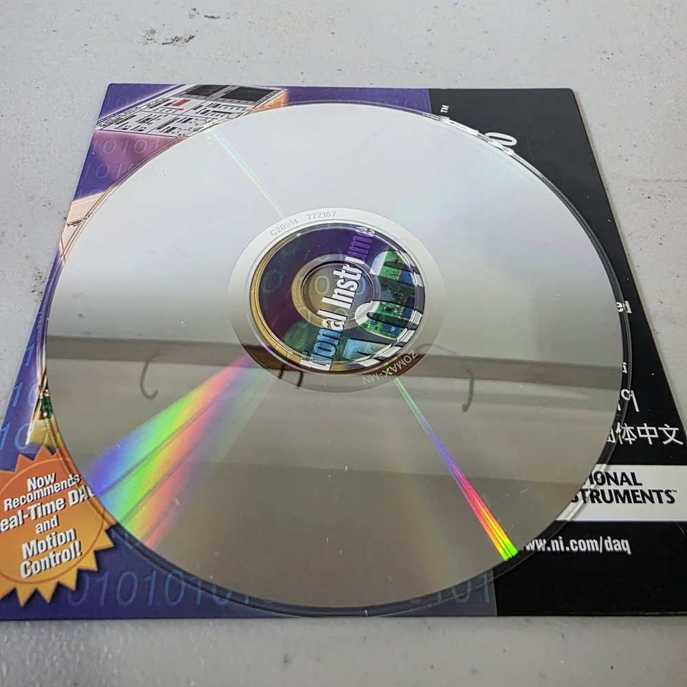 NI National Instruments Labview DAQ Designer 2000 Software Disk Only