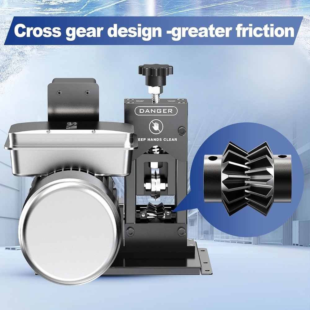 Electric Wire Stripper Machine, 0.06"-1.18" Automatic Wire Stripping Machine,...