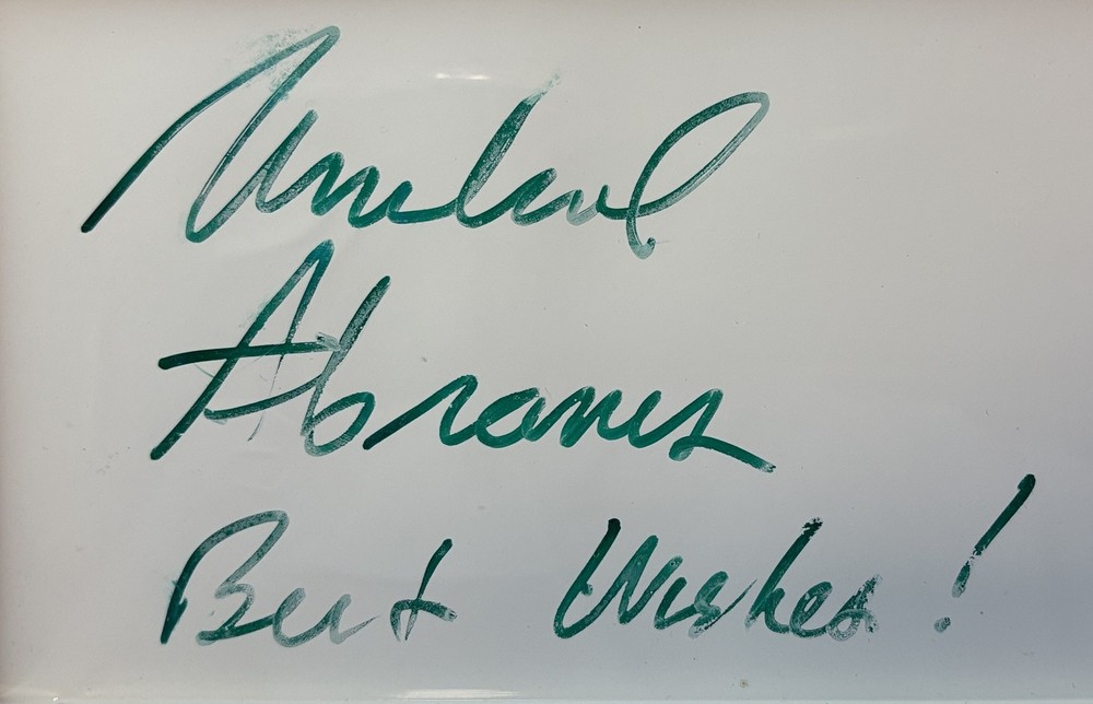 SIGNED cassette audiobook ~ Dr Michael Abrams THE EVOLUTION ANGEL