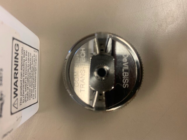 NEW DeVILBISS SP-100-510-K Air Cap with Retainer Ring