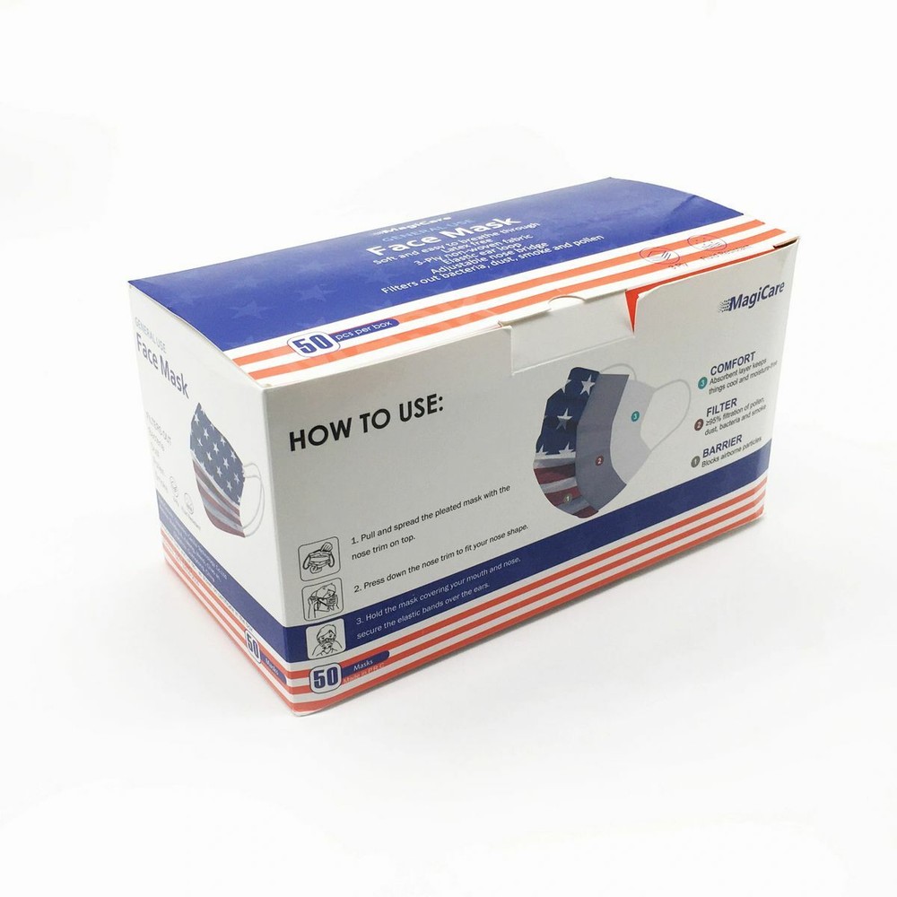 MagiCare Face Mask Flag 1pc