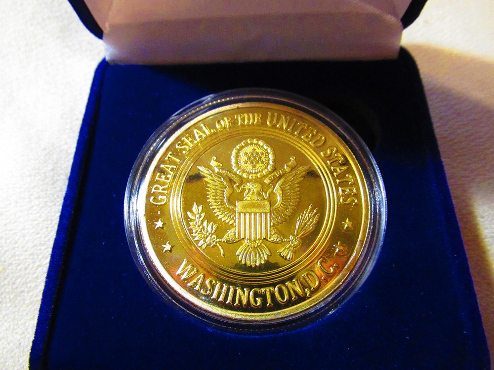 National Security Agency Challenge Coin w/Presentation Box