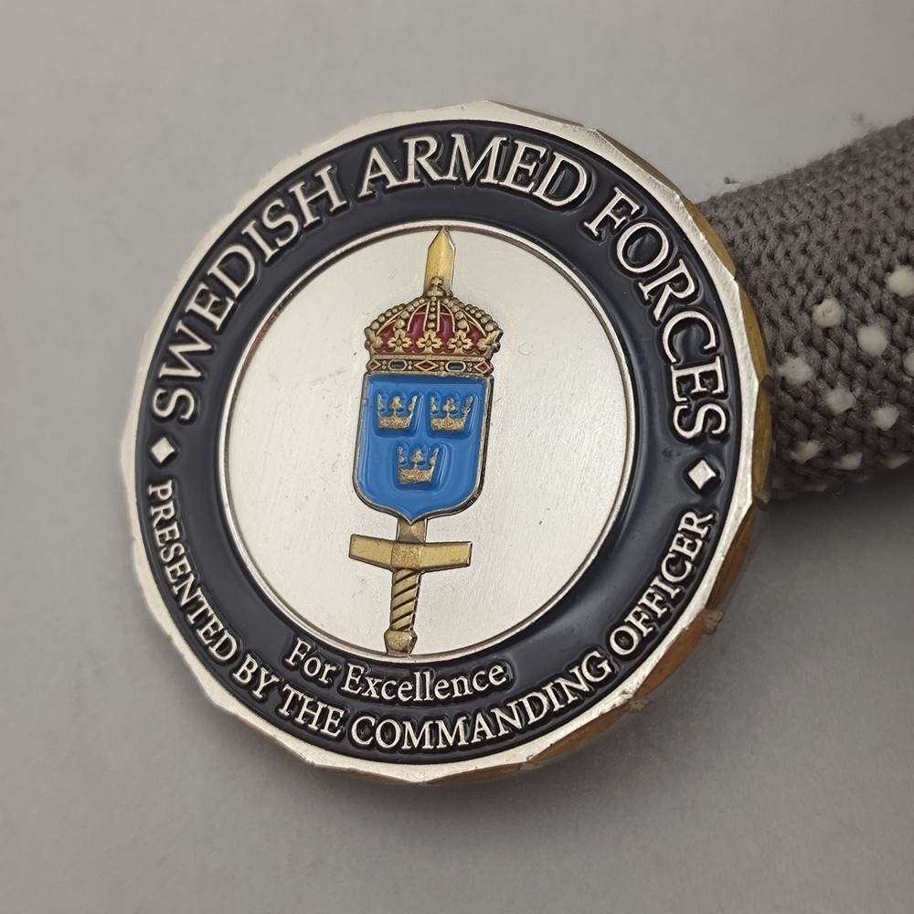 Swedish Armed Forces Presented by the Commanding Officer for Excellence Challeng