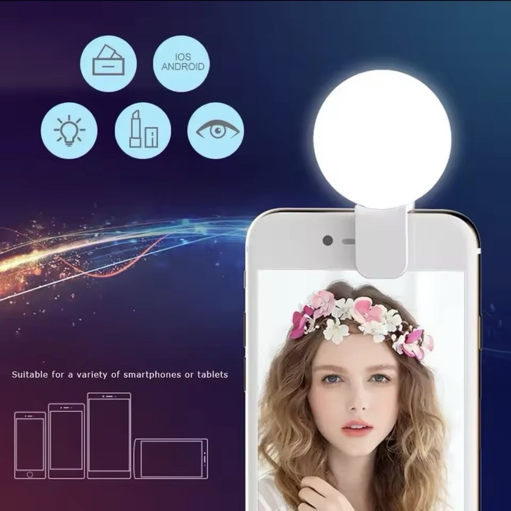 Phone Clip On Selfie Light