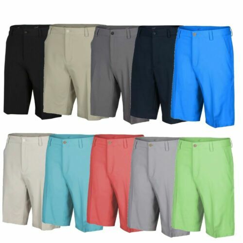 NEW MENS GREG NORMAN FLAT FRONT MICROLUX STRETCH SHORTS, PICK SIZE & COLOR, $72
